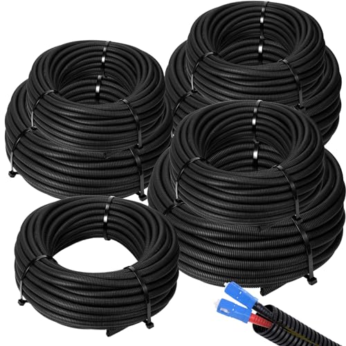 Sasylvia Mixed Sizes Split Wire Loom Tubing, Cord Protector - size: Mixed Sizes