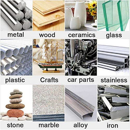 Bigbong Epoxy Resin Adhesive 1:1 50ml Clear Transparent Granite Marble Tile Bonding Concrete Wood Plastic Joining Epoxies Glue & 2pcs Mixing Nozzles
