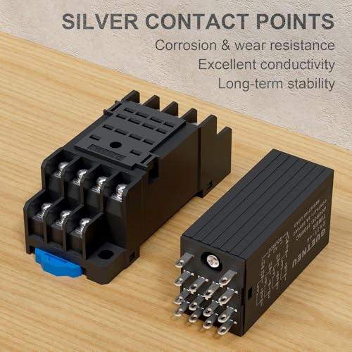 LCD Digital Display Time Relay, Time Control Delayer - size: 14-Pin 110 VAC