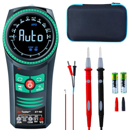 Digital AC/DC Professional Multimeter Tester, TRMS 6000 Counts Auto-ranging