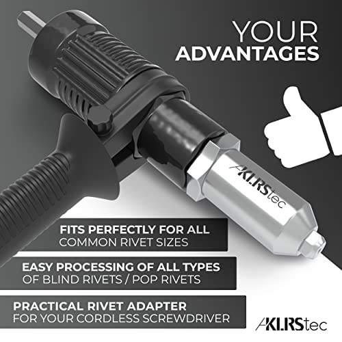 KLRStec Professional Rivet Gun Adapter - Rivet Attachment