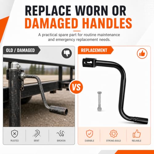 SUNJIKA Heavy Duty Jack Handle Replacement for Various Square Jack Models