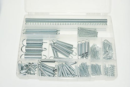 Swordfish 30370 Extension and Compression Spring Assortment, 152 Piece