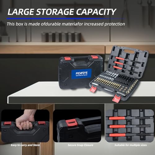 61Pcs Thread Restorer Tool, Heat-Treated Carbon Steel - size: 61 Pcs