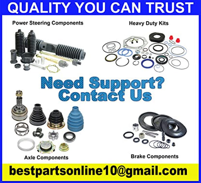 Power Steering Rack and Pinion Repair Seal Kit Compatible with Hyundai Sonata 2006-2010