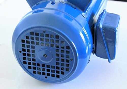 Hallmark Industries AC Motor, Three Phase, C face with Base Mount (1hp, 3450RPM, 3 Phase, 230/460V) - size: 1hp, 3450RPM, 3 phase, 230/460V