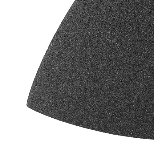 uxcell Triangular Sandpaper Hook and Loop Triangle Sanding Pad Fit 3-1/2" Oscillating Multi-Tool Silicon Carbide for Wet/Dry Use 240 Grit 8pcs - size: 240 Grit