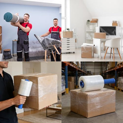 Stretch/Shrink Wrap Roll 5 inch 1100ft 80 Gauge 1 Roll