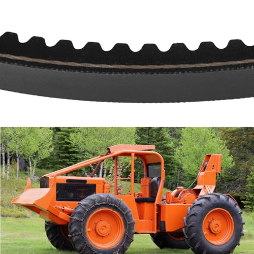 1/2 x 36 IN Cogged V-Belt for Enhanced Wear Resistance and Flexibility Compatible with Woods Equipment 70341