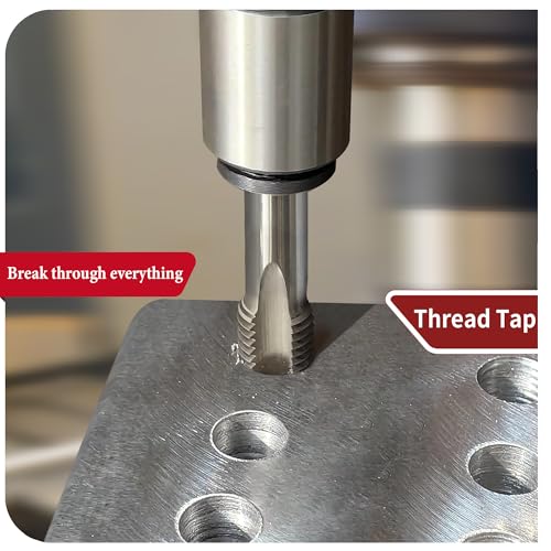 2Pcs M12x1.25 Metric Right-Hand Thread Tapping Tool, Hand Taper & Plug Tap - size: m12x 1.25