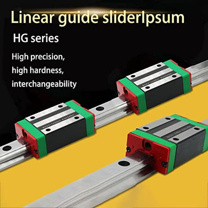 HGH20CA Bearing Blocks Slider, for HGR20 Linear Slide Rail, HGH20 CA Linear Guide Slider CNC Parts for Linear Rails
