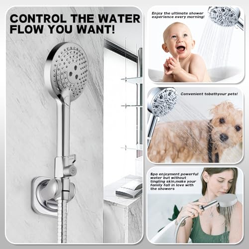 [2 Pack] Shower Head Shut Off Valve,304 Stainless Steel Mini Ball Valve NPT Thread(1/2"),Shower Head Flow Control Valve - size: 2 Pack 1/2"