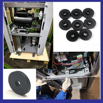 Rubber Motor Mounts Natural Rubber Round for Vibration 8 Pack