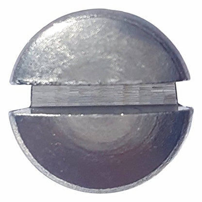 1/4-20 x 2-1/2" Oval Head Machine Screws, Slotted Drive, Stainless Steel 18-8, Full Thread, Bright Finish, Machine Thread, Quantity 25 By Fastenere - size: 1/4-20 x 2-1/2" (25Pack)
