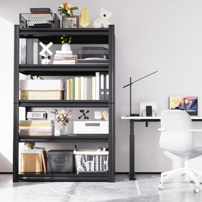 5-Tier Heavy Duty Metal Garage Shelving 3 Pack 71.2" Hx46 Wx20 D - size: 45.7"Wx20"Dx71"H