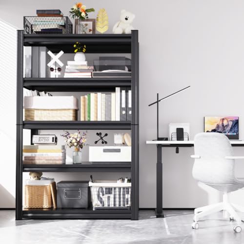 5-Tier Heavy Duty Metal Garage Shelving 3 Pack 71.2" Hx46 Wx20 D - size: 45.7"Wx20"Dx71"H