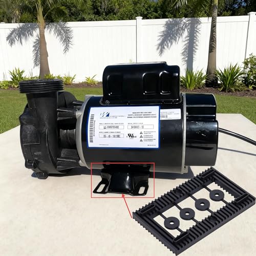 Pool Pump Pad Anti-Vibration Hot Tub Pump Motor Mount Base Pad for Quiet