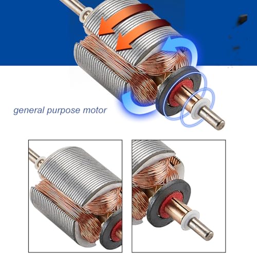 5000 RPM 6V High Torque Cylinder Magnetic Electric Mini DC Motor - size: 5000 rpm DC 6 V 1 pcs