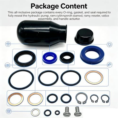 Seal Kit for Multiton Manual Pallet Jacks Model TM, M, and J Series