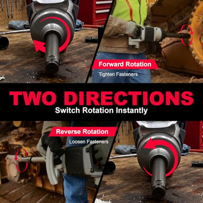 Ingersoll Rand 285B-6 1" Drive Cordless Pneumatic Impact Wrench - style: 1 Inch Drive - 6 Inch Anvil