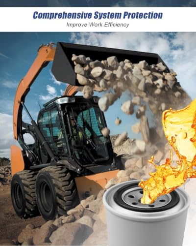 Maintenance Filter Kit Fit for New Holland LS180 Skid Steer Replace 9842392