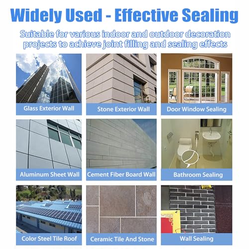 9900 Sealant Waterproof, Silicon Waterproof Sealant 9900 (Grey,3Pcs) - color: Grey, size: 3Pcs