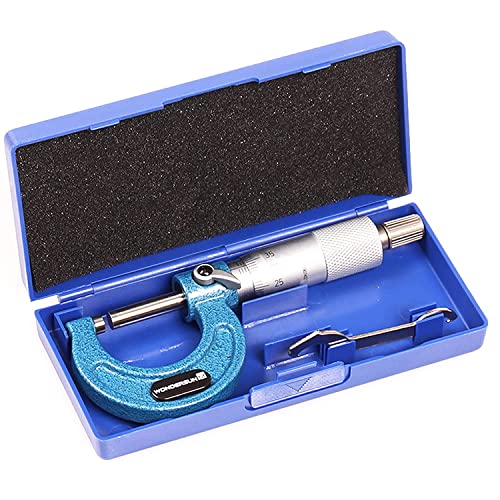 Outside Micrometer 0-1" Measuring Range,0.0001" Graduation for Machinists,Professional Precision Tool for Accurate Measurements - size: Outside Micrometer (0-1" Range)