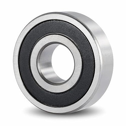 6207-2RZ Bearings, 35x72x17mm Ball Bearing 6207RZ Double Rubber Sealed Shielded Bearing ID 35mm, OD 72mm, Thickness 17mm Bearing, Professional High-Speed Deep Groove Ball Precision Motor Bearings