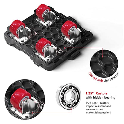 ONEON Furniture Mover with Wheels & Aux. Lifter-Connect Dolly