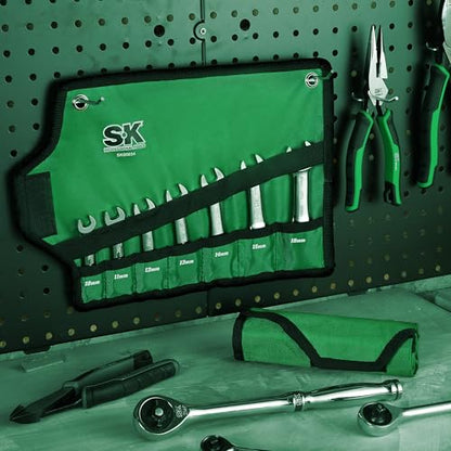 SK Stubby Wrenches Set, Ratchet Wrenches Set, 14-Piece, SAE & Metric - size: Metric & SAE
