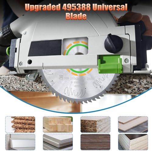 495388 Universal Blade, 60T, Compatible with Festool Kapex Miter Saw - style: 60T,260x2.4x30mm