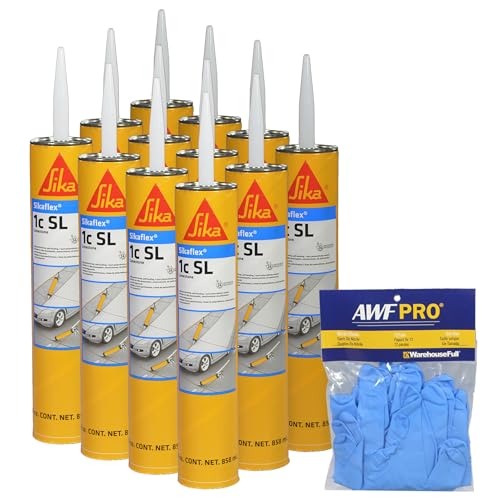 Sikaflex 1c SL Self Leveling Sealant 29 oz Limestone, Pack of 12 - style: Pack of 12