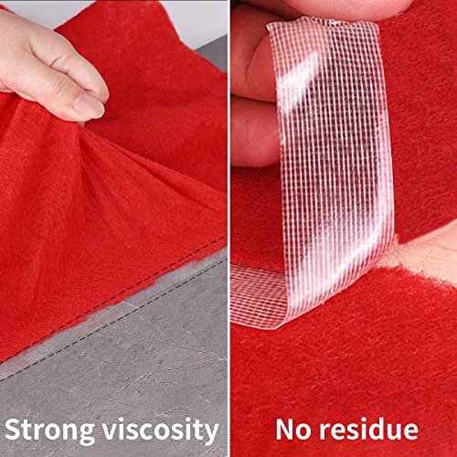 Birllaid Fabric Tape Multifunctional Double Sided Tape for Clothes, Carpet - size: 1inchx66FT(20m)