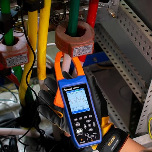 Smart 3-in-1 AC/DC Clamp Meter 1000A/1000V with Oscilloscope Recording
