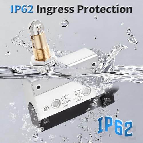 2 Pcs AZ-7311 Micro Limit Switch, 5A 250VAC Micro Switch, SPDT - color: AZ-7311