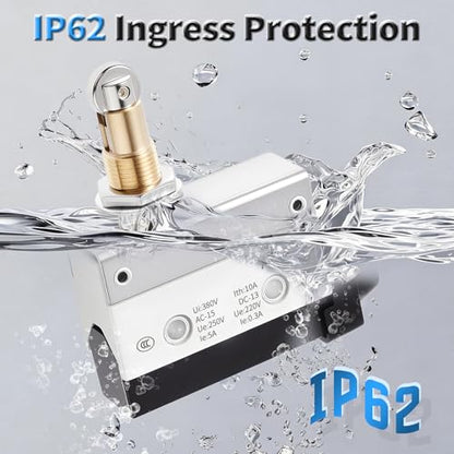 2 Pcs AZ-7311 Micro Limit Switch, 5A 250VAC Micro Switch, SPDT - color: AZ-7311