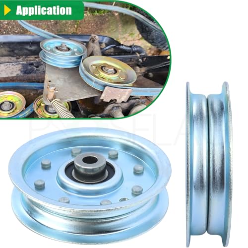 2 Pack 756-0627D Idler Pulley for Cub Cadet LT1045 LT1046 Decks - color: T11 2x756-0627