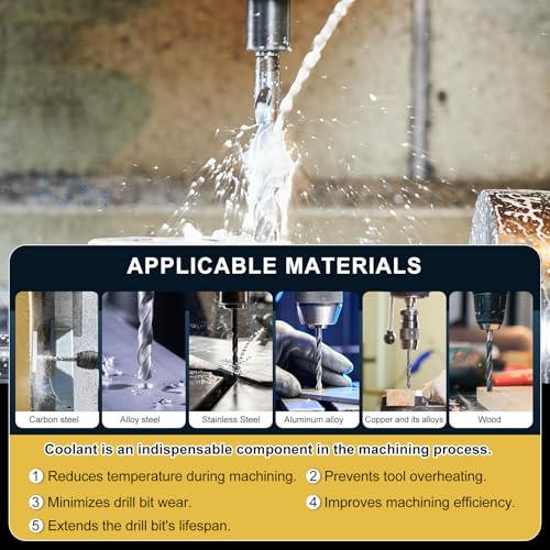 PATIKIL 2.4mm Drill Bit M35 Cobalt 5% High-Speed Steel for Metal 10 Pack - size: 2.4mm