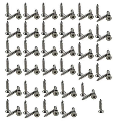 XunLiu M1.6X8mm 304 Stainless Steel Self-Tapping Screws 100 Pack - size: M1.6X8mm