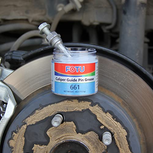 FOTU 661 Brake Caliper Guide Pin Grease,High Temp Silicone for Slider Pins - color: 661 Brake Guide Pin Grease