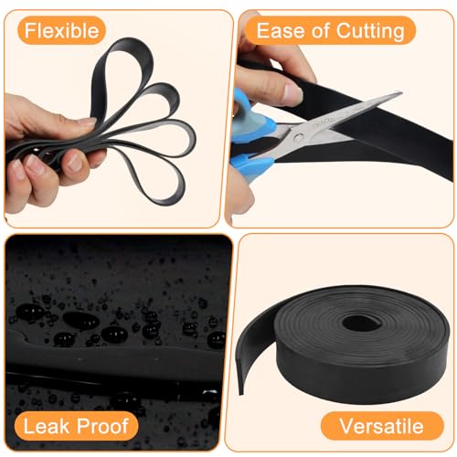 Neoprene Rubber Sheet, Solid Rubber Seal Strips for DIY Gasket Materials, Oil-Resistance, Sound Reduce and Anti-Slip for Flooring, Pads, Bumpers, Supports(12In x 1/16In x 2Ft) - size: 12In x 1/16In x 2Ft, style: No Backing Adhesive