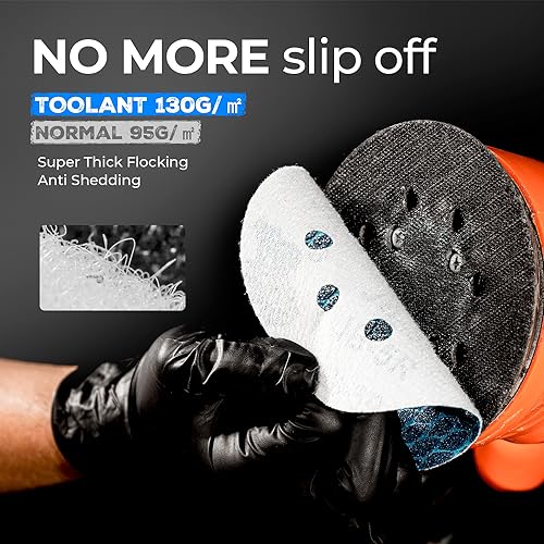 toolant Diamond Shape 5 Inch 60 Grit Sanding Discs, 50Pack - style: (5 inch)60 grit