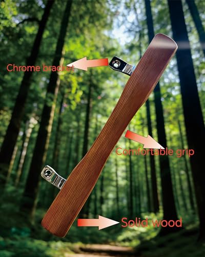 Pack of 2,Patio Pull Handles,Sliding Patio Door Wood Handles,6-5/8 In - size: Pack of 2
