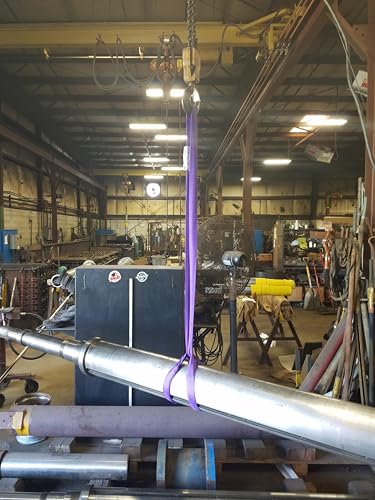 Ancra Cargo Endless Round Lifting Sling, Purple, 1" x 3', 3 Sling Variants - size: 1 Inch x 3 Foot