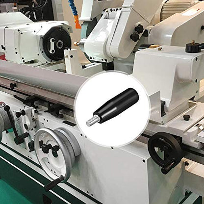 uxcell Revolving Handwheel Machine Handle M5 Male Threaded Stem for Milling Machine - size: M5 x 26mm