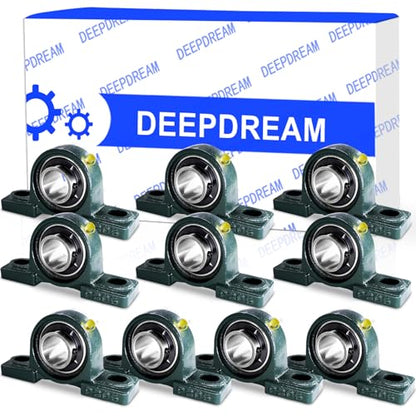 UCP205-16 Pillow Block Bearing 1 inch Shaft Cast Iron p205 Bearings - size: UCP205-16-10pcs