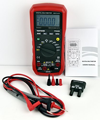 Tekpower TP8268 AC/DC Auto/Manual Range Digital Multimeter with NCV Feature