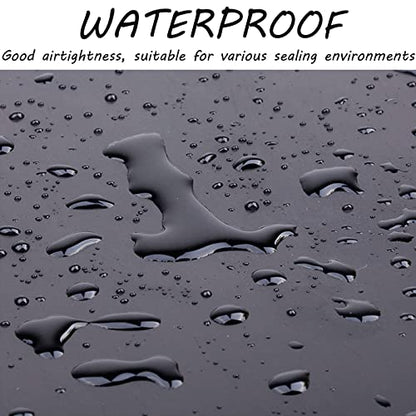 Silicone Rubber Sheet, Heat Resistant, Heavy Duty, Hardness 55A,12 x 12 Inch,1/16 Inch Thickness for DIY Gaskets, Pads, Seals, Crafts, Flooring,Cushioning of Anti-Vibration, Anti-Slip - size: 1/16