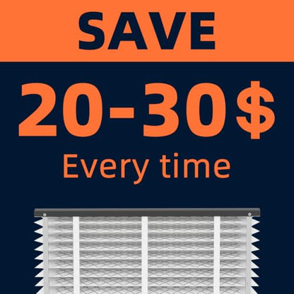 2 Pack 413 Replacement Air Filter, MERV 13,Actual Size: 16"x28"x4", Nominal Size: 16x25x4, HVAC Furnace Filter, Compatible with AprilAire Models 4400, 3413, 2416, 2413, 1610, 1413 - style: 413 [2 Pack]
