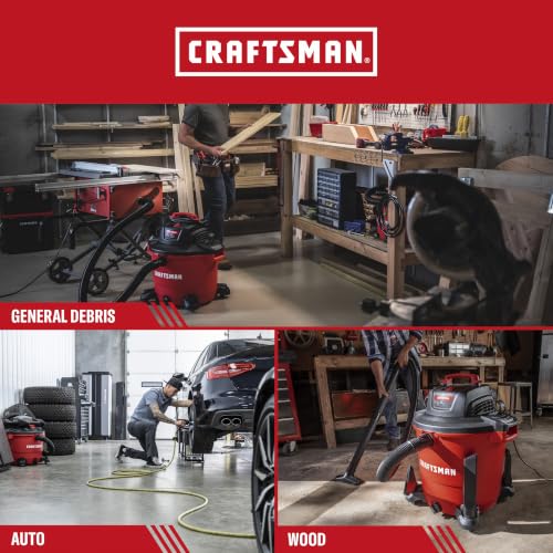 CRAFTSMAN CMXZVBE38749 Genuine 16-20 Gal. Wet Dry Vac Dust Collection Bags - style: 16-20 Gallon General Purpose